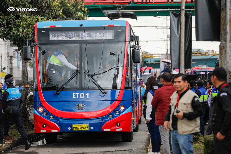 Yutong Dual-powered Trolleybuses Make Historic Debut in Quito Yutong Dual-powered Trolleybuses Make Historic Debut in Quito