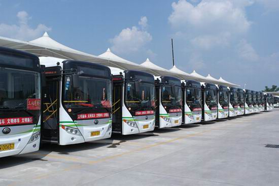 Yutong electric buses boost the e-mobility in Shangqiu city Yutong electric buses boost the e-mobility in Shangqiu city