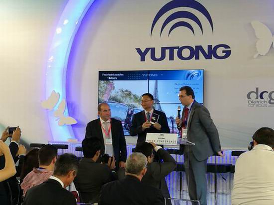 Yutong attends Busworld Kortrijk 2017 Yutong attends Busworld Kortrijk 2017