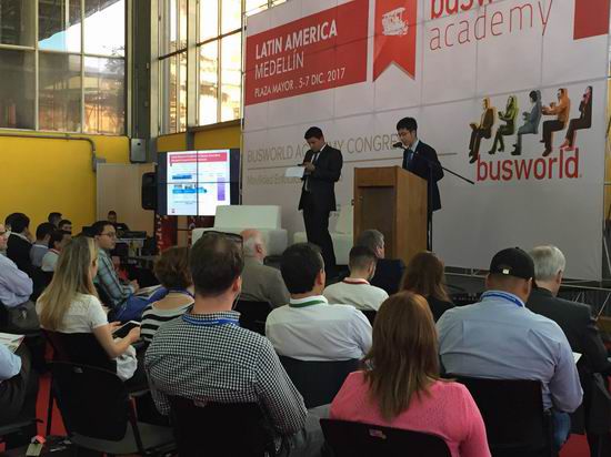 Yutong attends Busworld Academy LA Yutong attends Busworld Academy LA