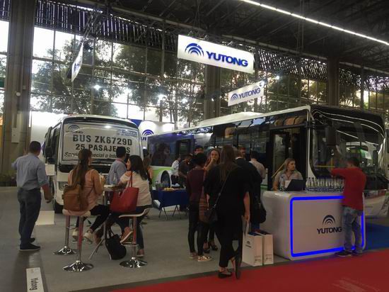 Yutong attends Busworld Academy LA Yutong attends Busworld Academy LA