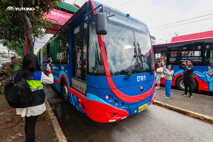 Yutong Dual-powered Trolleybuses Make Historic Debut in Quito Yutong Dual-powered Trolleybuses Make Historic Debut in Quito